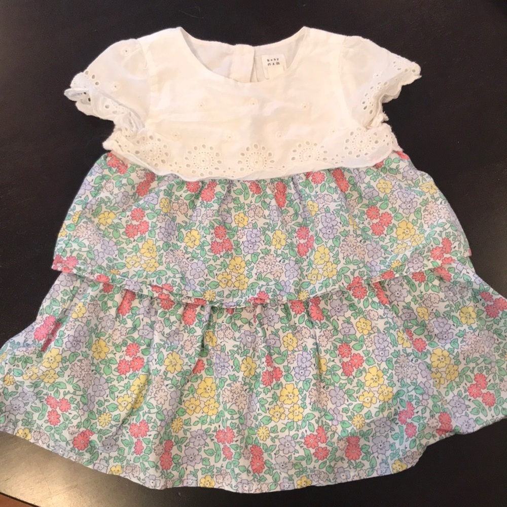 Baby Gap Short Sleeve Floral Dress